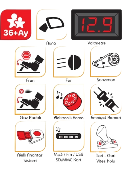 Pilsan Panzer 12 volt