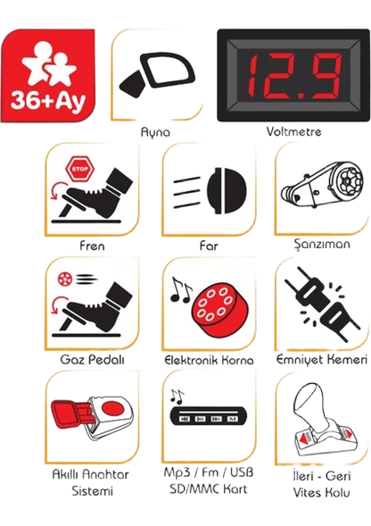 Pilsan Panzer 12 volt